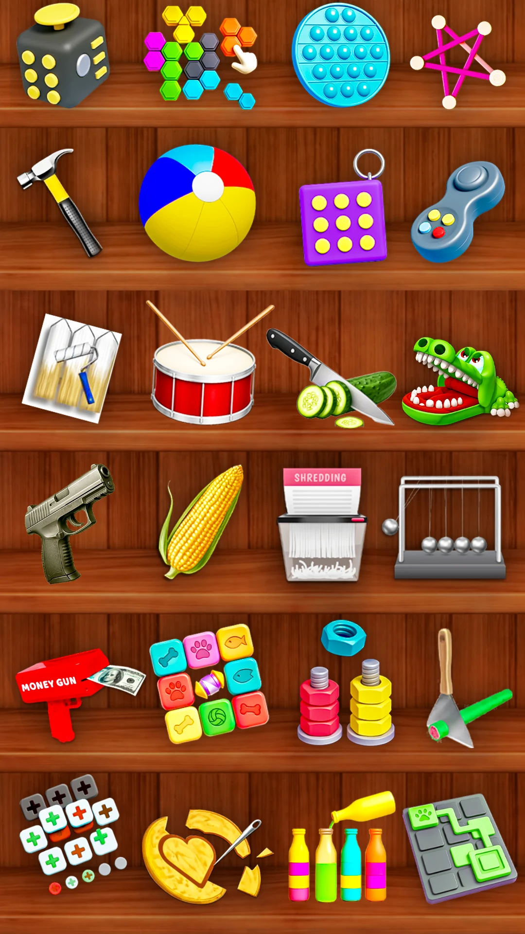 Antistress Pop Toys Mini Games screenshot
