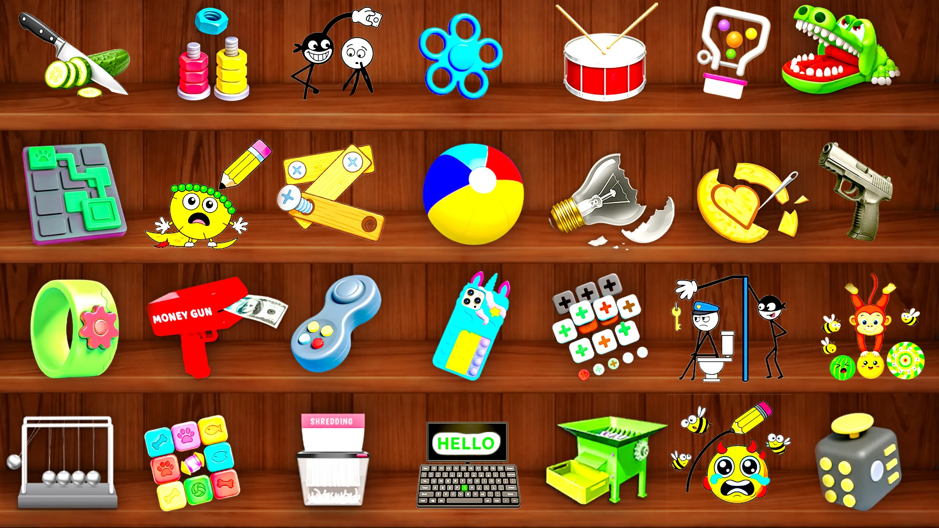Antistress Pop Toys Mini Games screenshot
