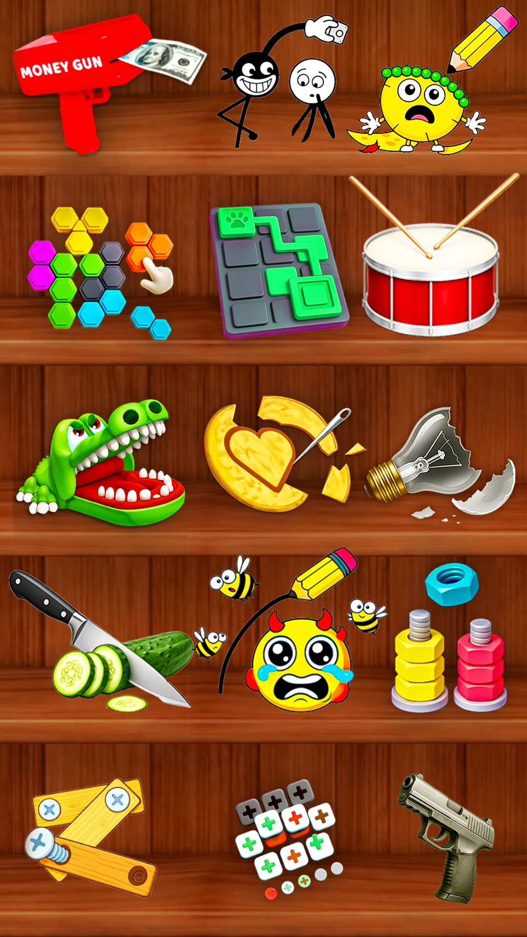 Antistress Pop Toys Mini Games screenshot